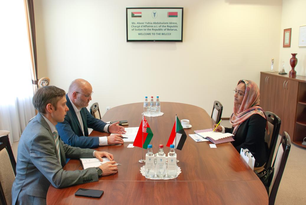 Meeting with the Chargé d'Affaires a.i. of Sudan to Belarus Meeting with the Chargé d'Affaires a.i. of Sudan to Belarus
