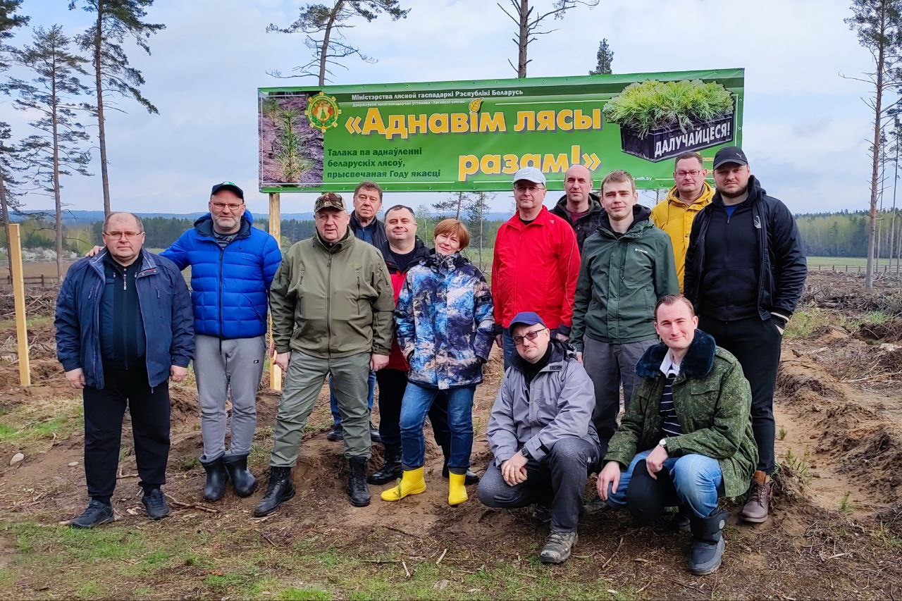Удзел БелГПП у рэспубліканскай акцыі «Аднавім лясы разам!» Удзел БелГПП у рэспубліканскай акцыі «Аднавім лясы разам!»