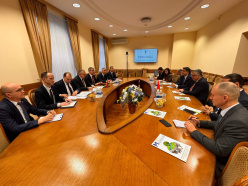 Meeting with the delegation of the Ministry of Transport and Infrastructure of Turkey