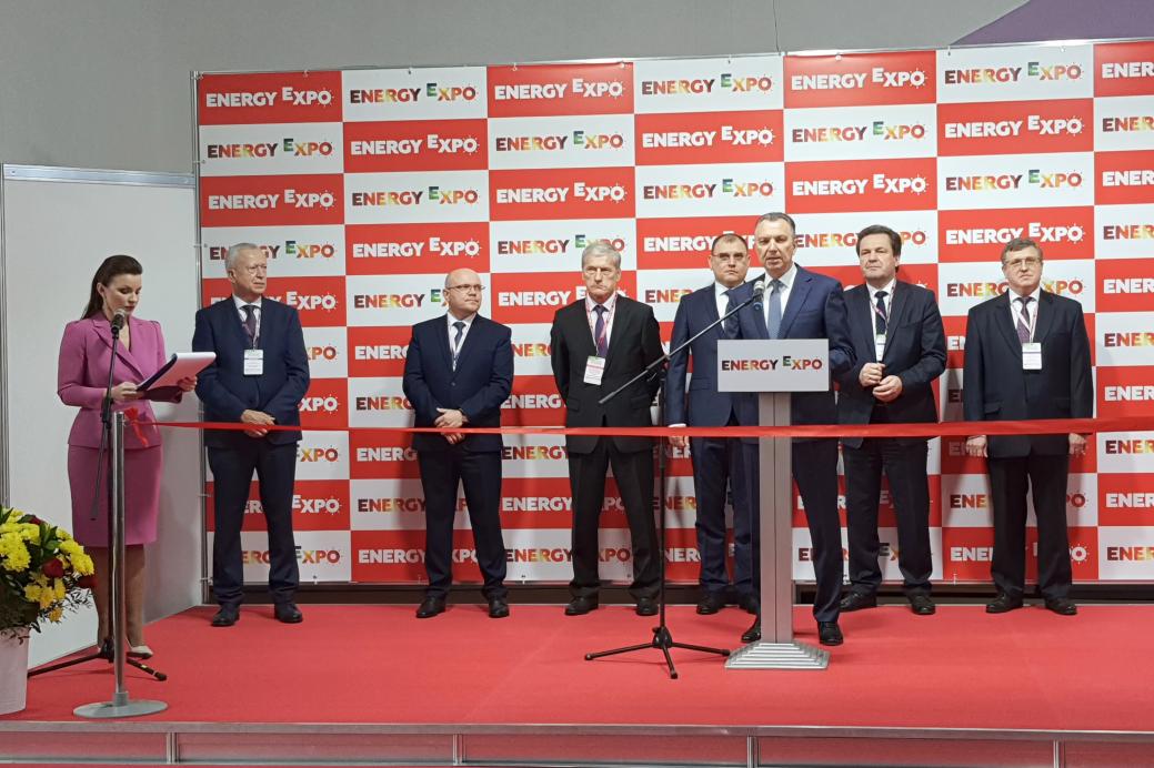 The BelCCI Chairman Vladimir Ulakhovich takes part in the opening of the 25th Belarusian Energy and Ecology Forum and International Exhibition Energy Expo 2021