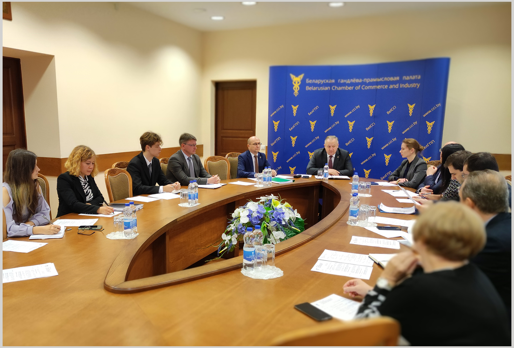 Пасяджэнне камітэта БелГПП па выставачна-кірмашовай дзейнасці Пасяджэнне камітэта БелГПП па выставачна-кірмашовай дзейнасці