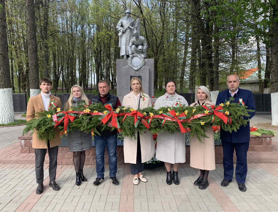 Vitebsk branch of the Belarusian Chamber of Commerce and Industry took part in the action "Belarus remembers 2023"