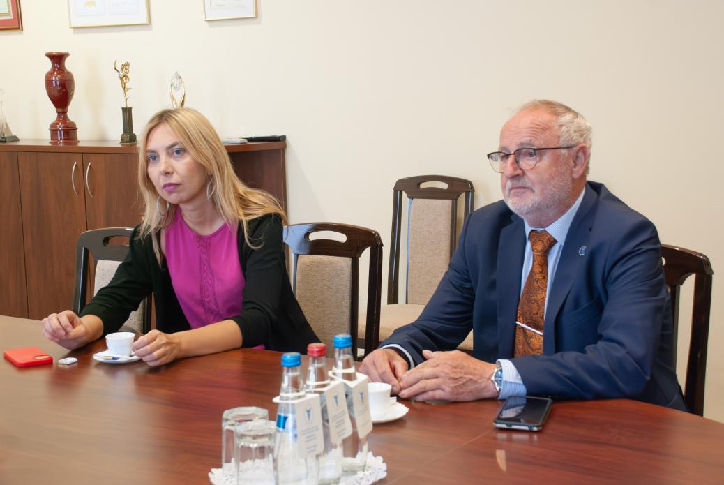 Deputy Chairman Denis Meleshkin with BelCCI representatives in Hungary and Spain