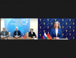 Online meeting of the General Director of the Vitebsk branch of the BelCCI N. Vorobyova with the senior management of the Smolensk CCI