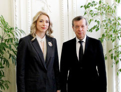 Рабочая сустрэча з кіраўніцтвам Саюза "Санкт-Пецярбургская гандлёва-прамысловая палата"