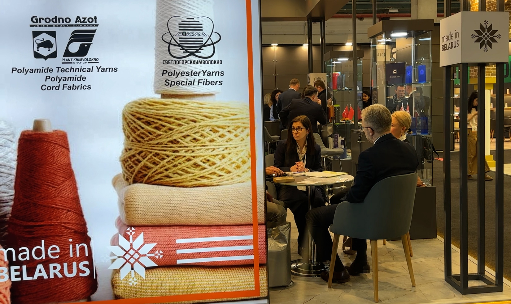 Белорусская экспозиция на международной выставке Yarn Fair в Стамбуле Белорусская экспозиция на международной выставке Yarn Fair в Стамбуле