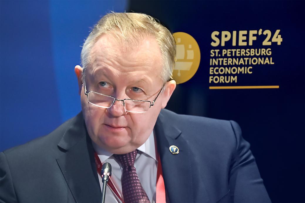 Chairman Mikhael Miatlikov takes part in the 27th St.Petersburg International Economic Forum Chairman Mikhael Miatlikov takes part in the 27th St.Petersburg International Economic Forum