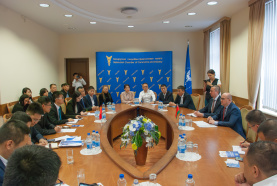 Meeting with a business delegation from Jilin Province (PRC)