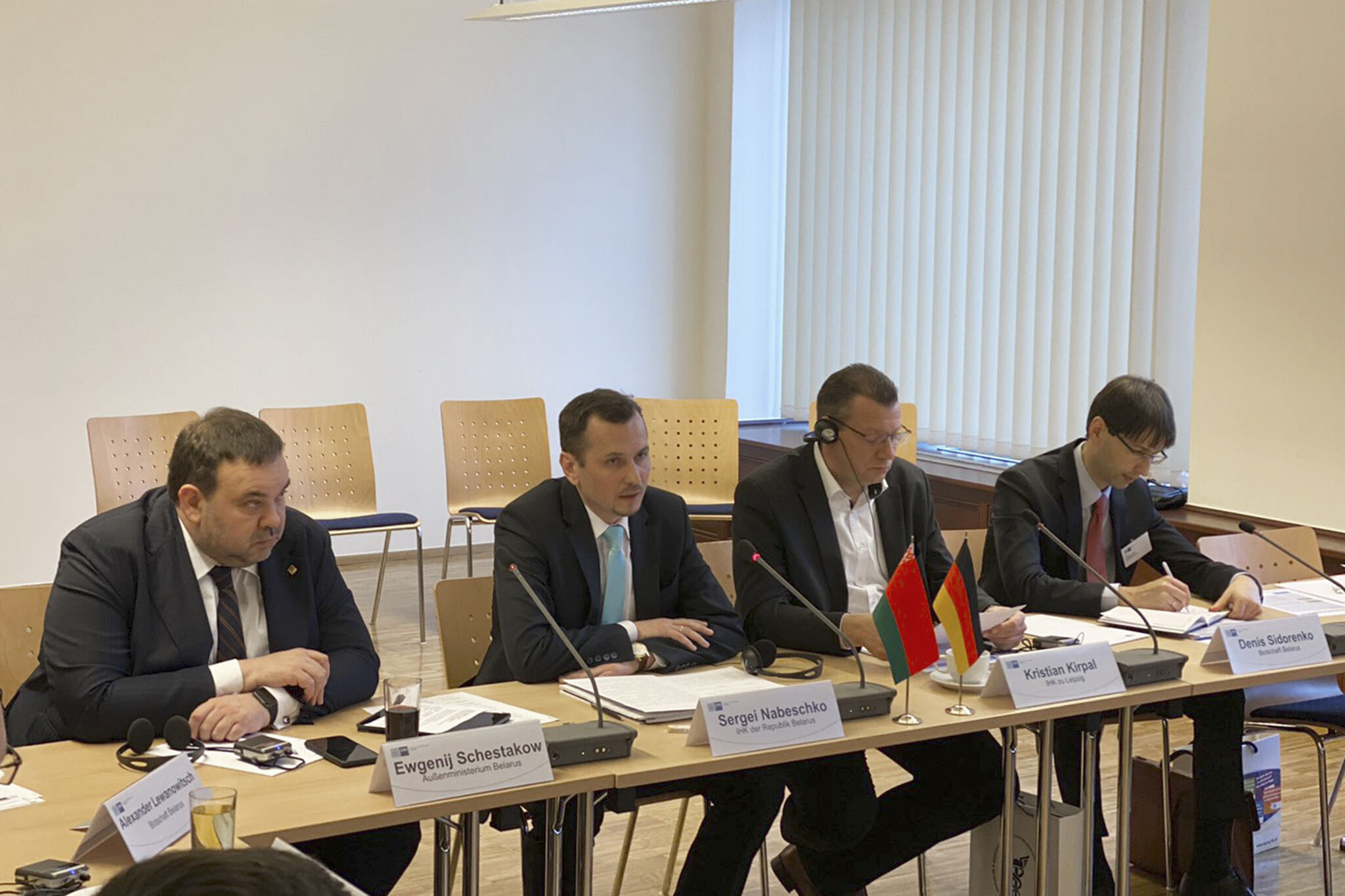 Заседание Делового совета &quot;Саксония-Беларусь&quot;