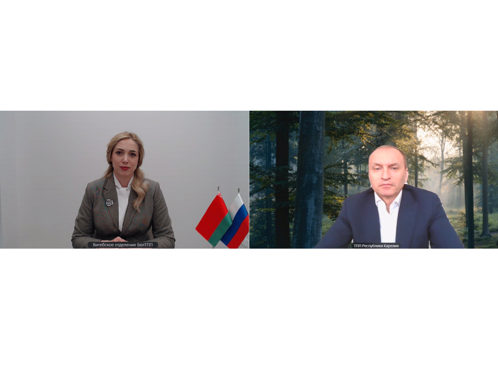 Онлайн-встреча с руководством Союза "Торгово-промышленная палата Республики Карелия"  