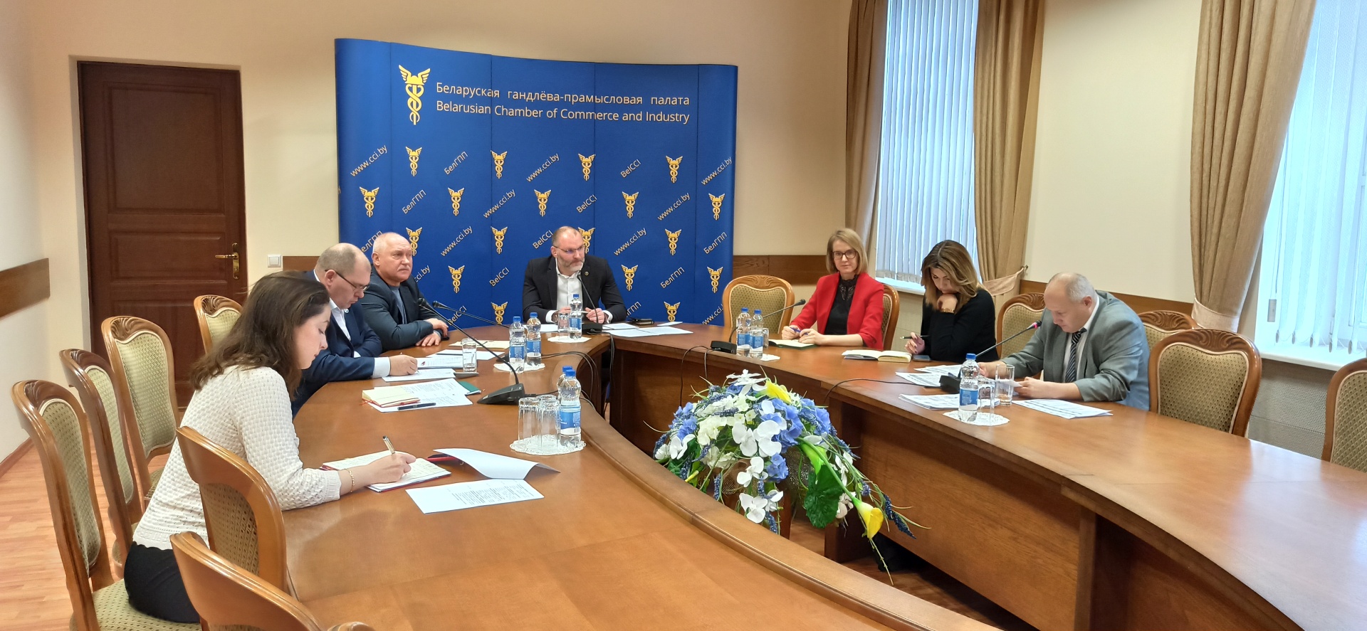 Пасяджэнне камітэта БелГПП па прамысловай палітыцы і прадпрымальніцкай дзейнасці