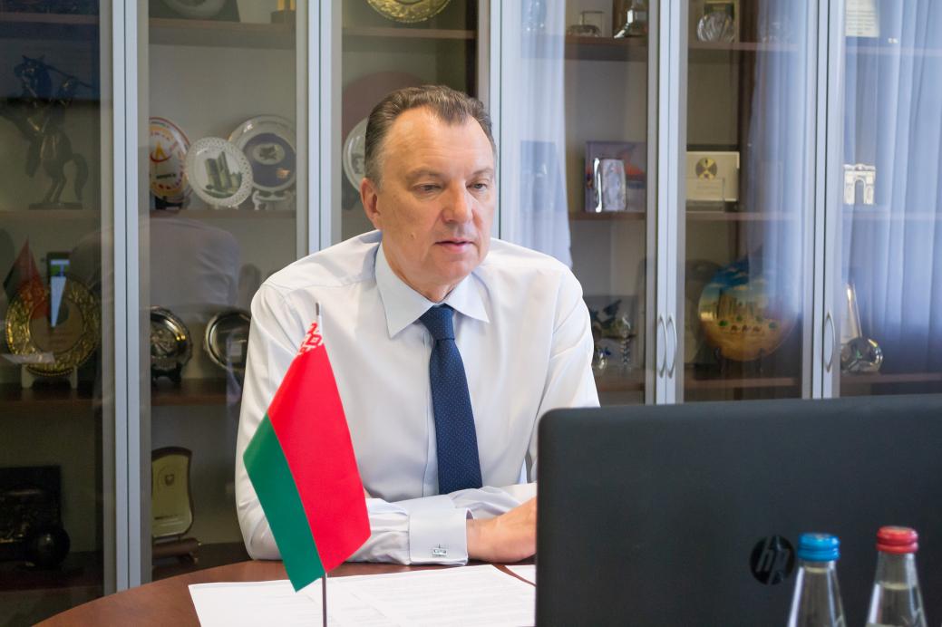 BelCCI Chairman Vladimir Ulakhovich takes part in an online Board meeting of Lisbon – Vladivostok Initiative BelCCI Chairman Vladimir Ulakhovich takes part in an online Board meeting of Lisbon – Vladivostok Initiative